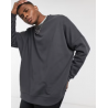 Sweat oversize noir URBAN CLASSIC personnalisable